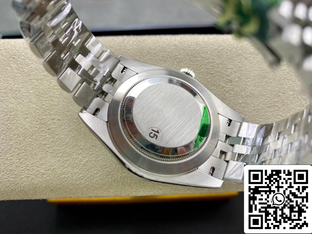 Rolex Datejust M126300-0008 1:1 Borde liso VS Fabbrica Cuadrante gris