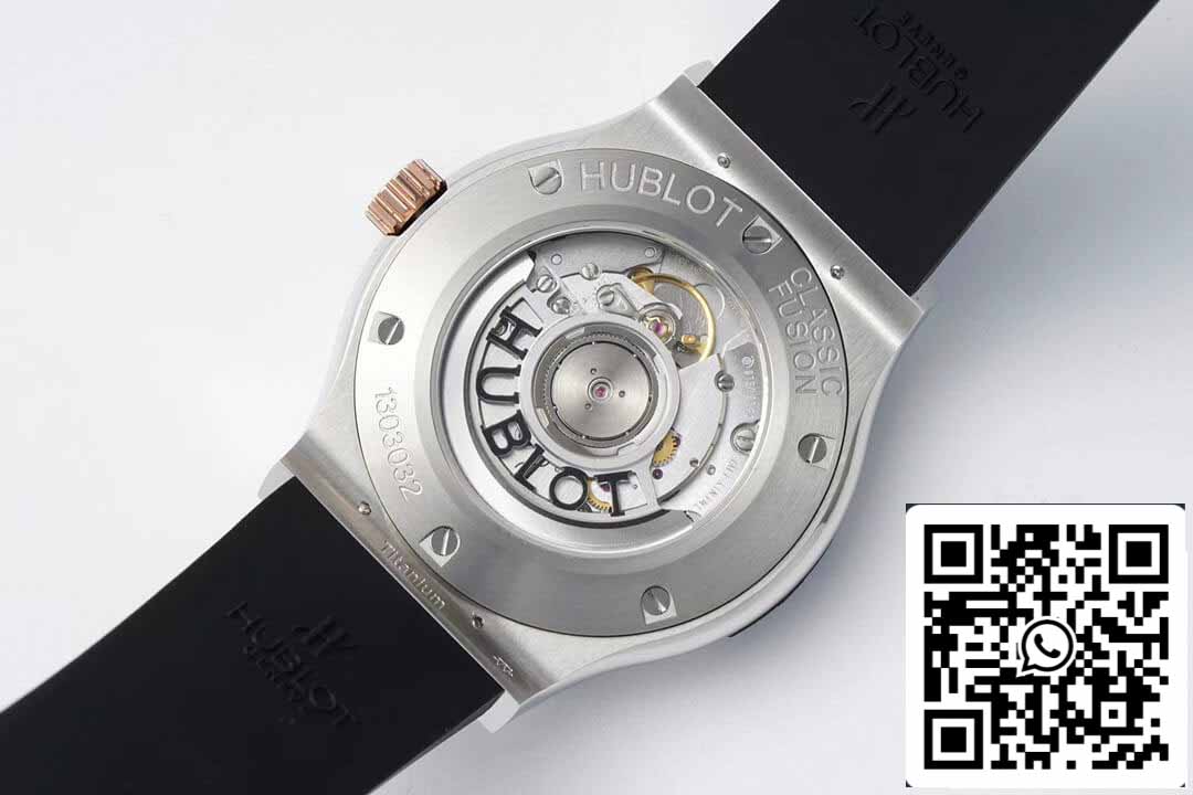 Hublot Classic Fusion 542.NO.1181.RX 42MM 1:1 edizione migliore HB Fabbrica Oro lunetta