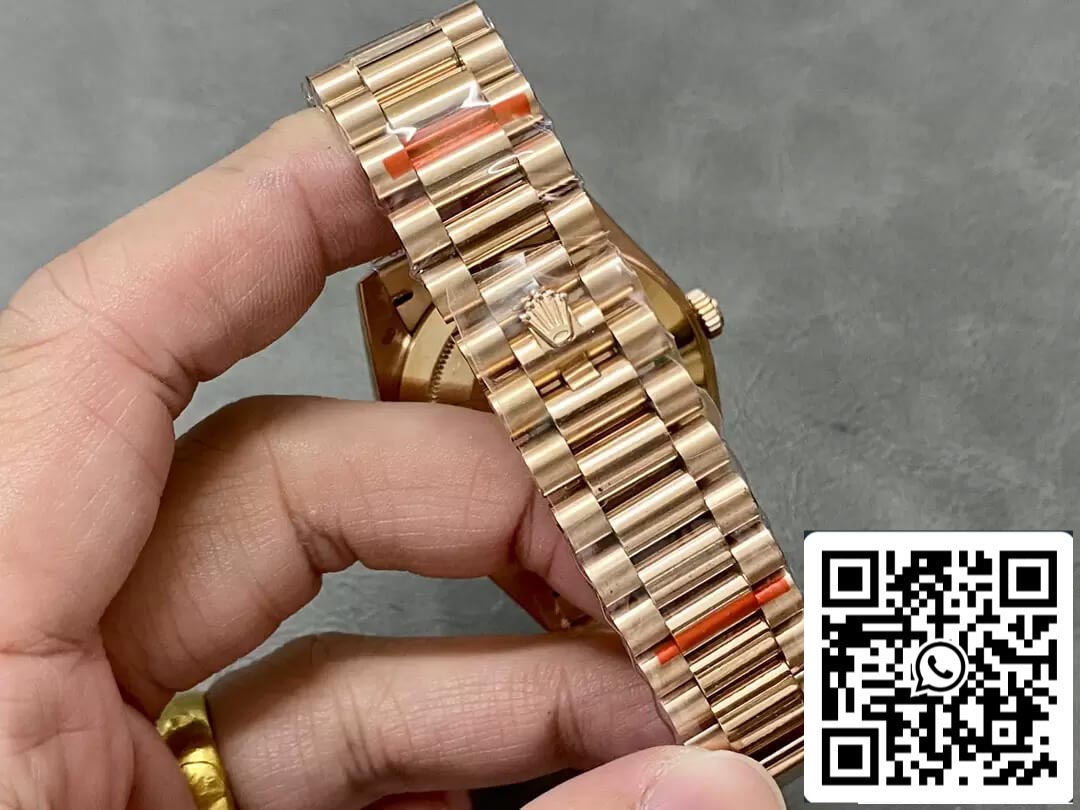 Rolex Day Date M228235-0004 1:1 edición migliore GM Fabbrica Oro quadrante V2 Diamond quadrante