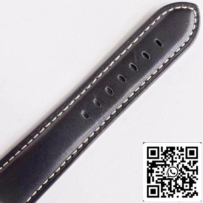 Panerai Luminor PAM498 VS Fabbrica Relojes mecánicos 1:1 edición migliore Swiss ETA P9000 Nero Pelle cinturino
