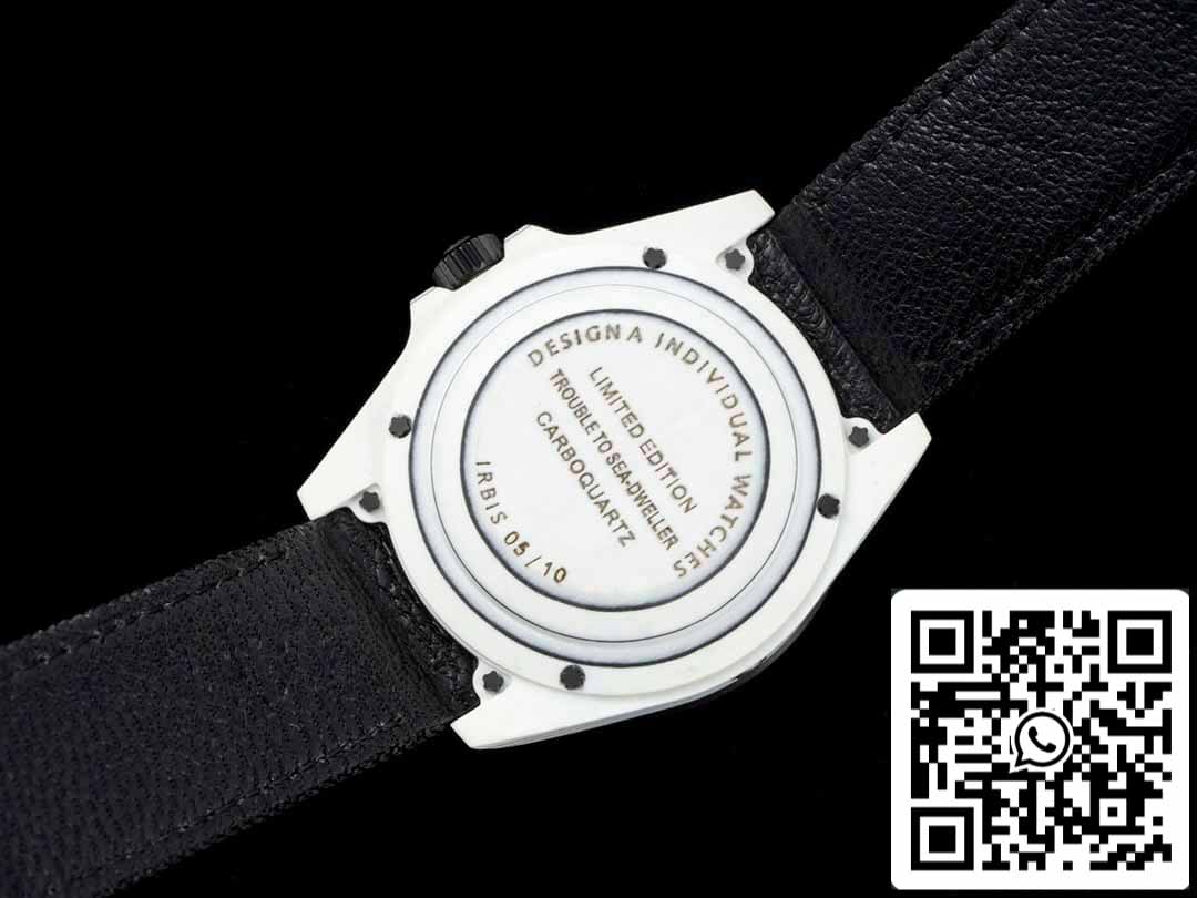Rolex Sea-Dweller 1:1 edição melhor Diw Fabbrica fibra de carbono Nero cinturino