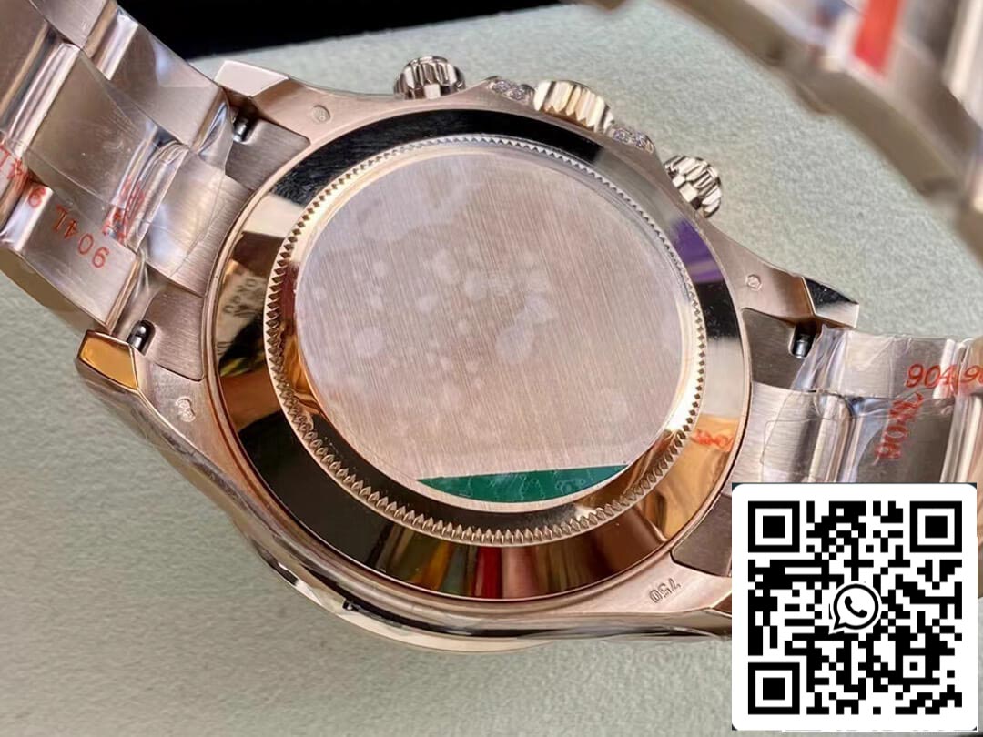Rolex Daytona 116595 RAINBOW Rose Gold 1:1 edição melhor IPK Fabbrica Rose Gold