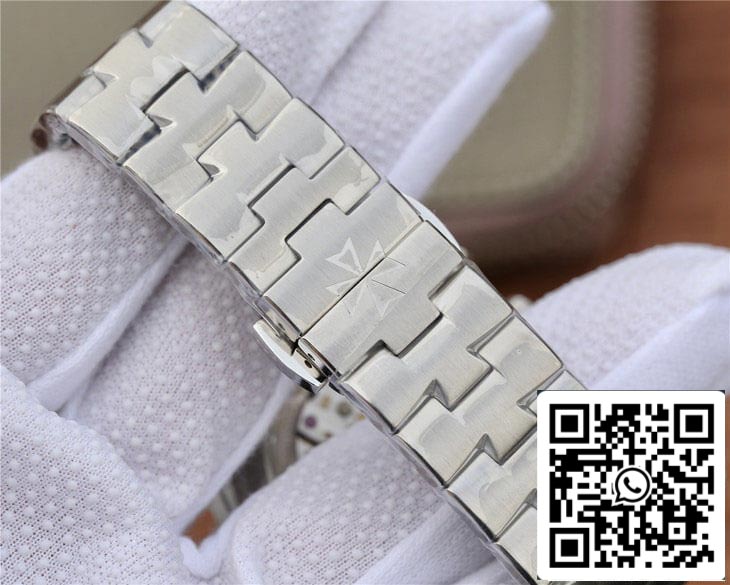 Vacheron Constantin Overseas 5500V/110A-B075 1:1 edizione migliore 8F Fabbrica Silvery quadrante bianco