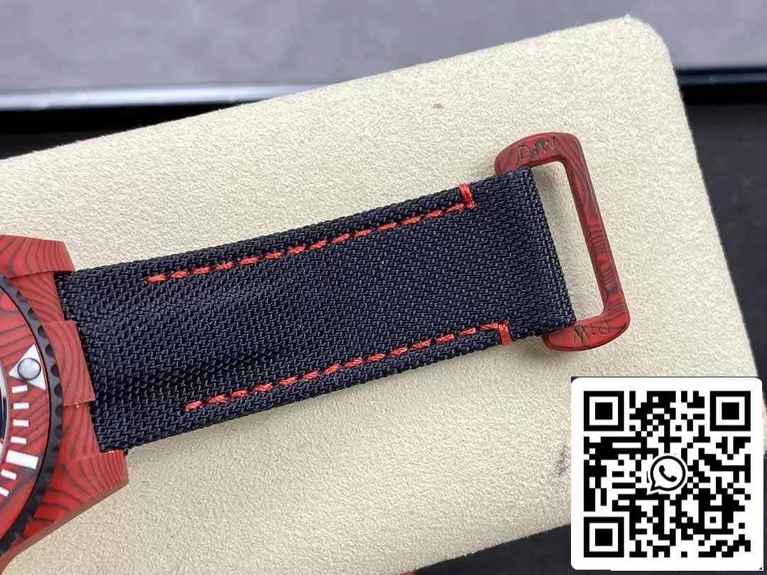 Rolex Submariner 1:1 edizione migliore VS Fabbrica Red fibra di carbonio Cassa