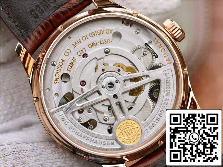 IWC Portuguese Tourbillon IW546302 1:1 Best Edition ZF Fabbrica Silver Dial