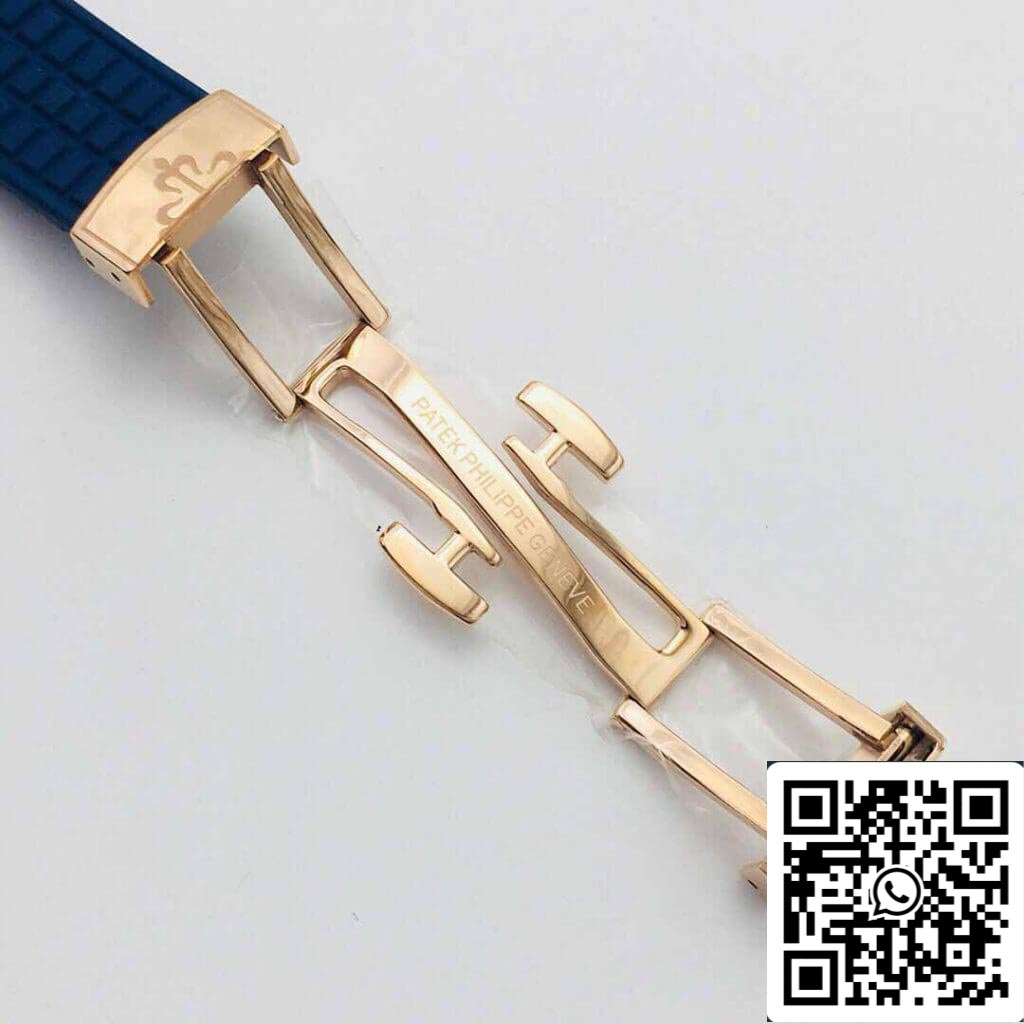Patek Philippe Aquanaut 5067A Quartz movimento 1:1 Best Edition PPF Fabbrica Blue Dial