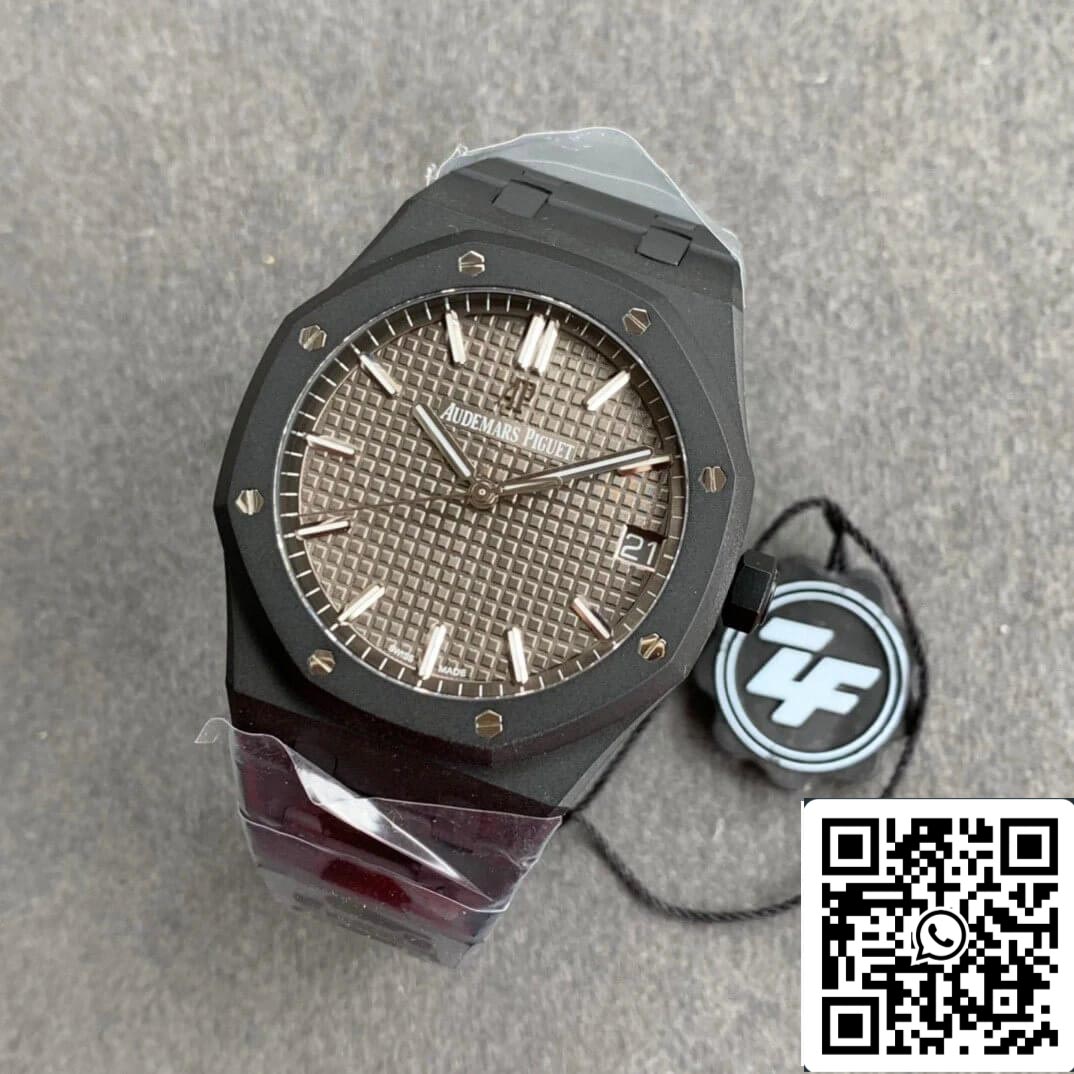 Audemars Piguet Royal Oak 15500 DLC Carbon Best Edition ZF Factory Grey Dial EU Watch Store
