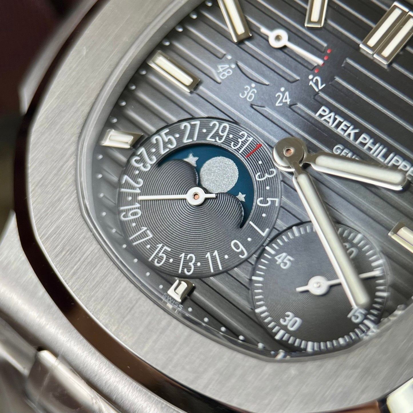 Patek Philippe Nautilus 5712/1A-001 1:1 Best Edition PPF Fabbrica V2 Blue Dial