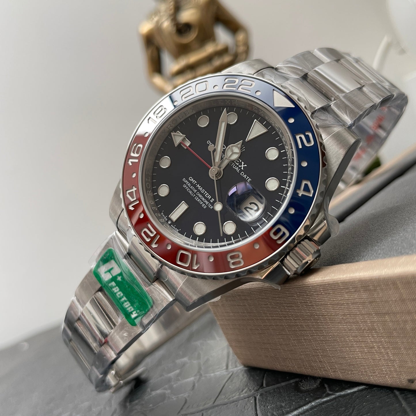 Rolex GMT Master II M126719blro-0003 1:1 edizione migliore C+ Fabbrica quadrante blu