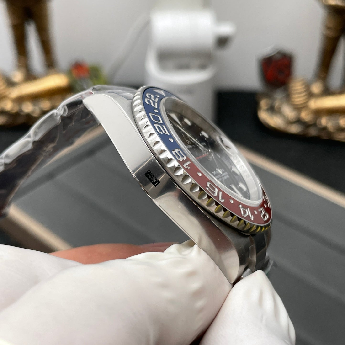 Rolex GMT Master II M126719blro-0003 1:1 edizione migliore C+ Fabbrica quadrante blu