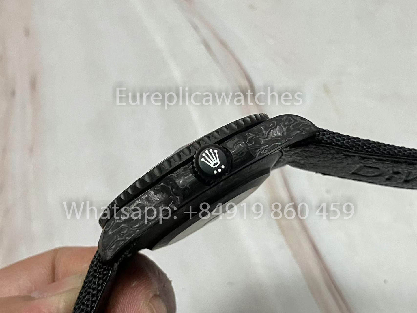 Rolex Submariner Diw Carbonio custom 1:1 VS Fabbrica Actual photos 2025