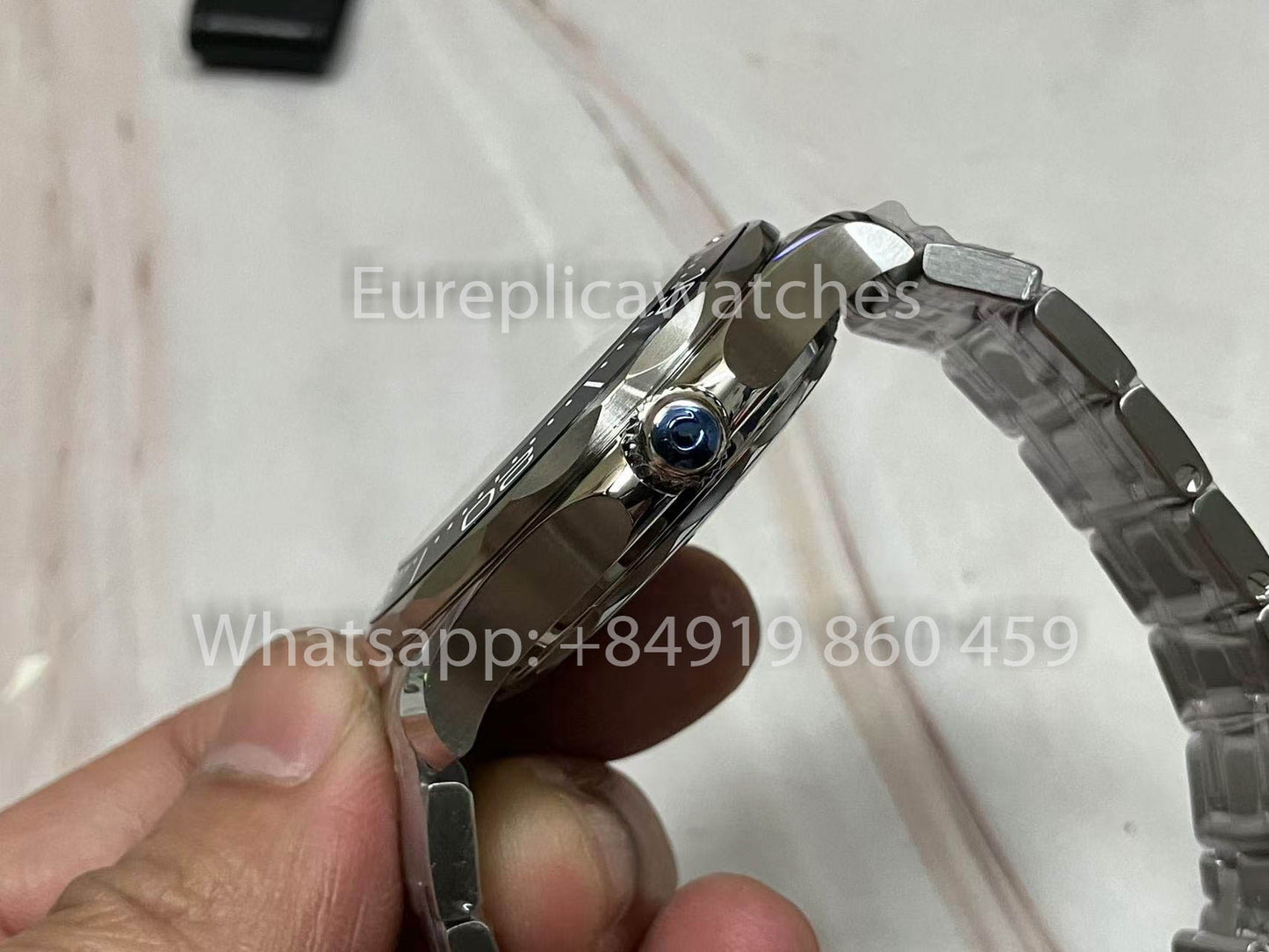 réplica Omega Seamaster Diver 300M 210.30.42.20.01.001 VS Fabbrica versione migliore 1:1 V4 quadrante nero