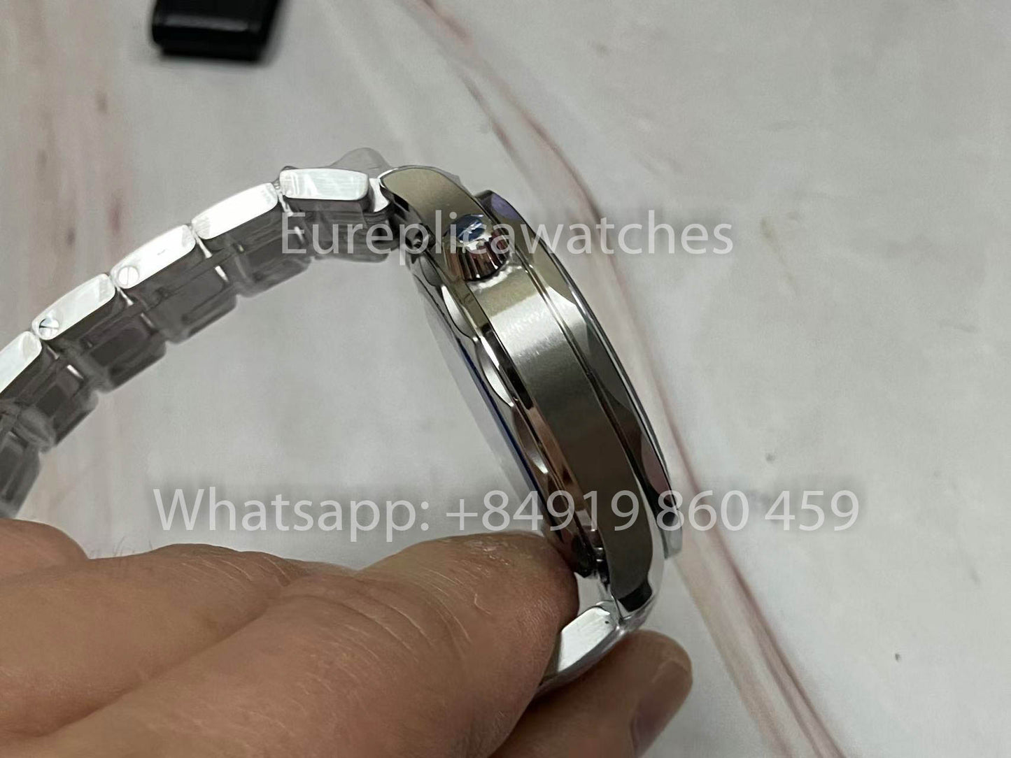 réplica Omega Seamaster Diver 300M 210.30.42.20.01.001 VS Fabbrica versione migliore 1:1 V4 quadrante nero