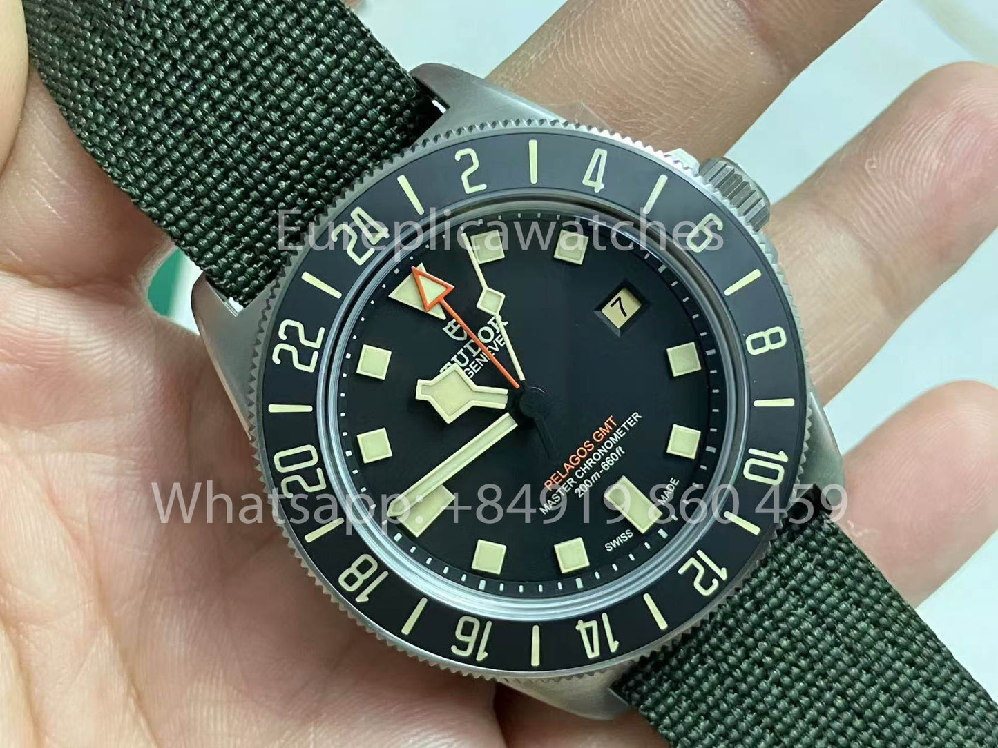 Tudor Pelagos FXD GMT Titanium M2542G247NU M+ Fabbrica versão melhor 1:1 Fotos reais