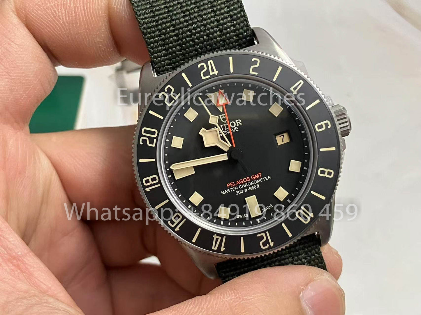 Tudor Pelagos FXD GMT Titanium M2542G247NU M+ Fabbrica versão melhor 1:1 Fotos reais