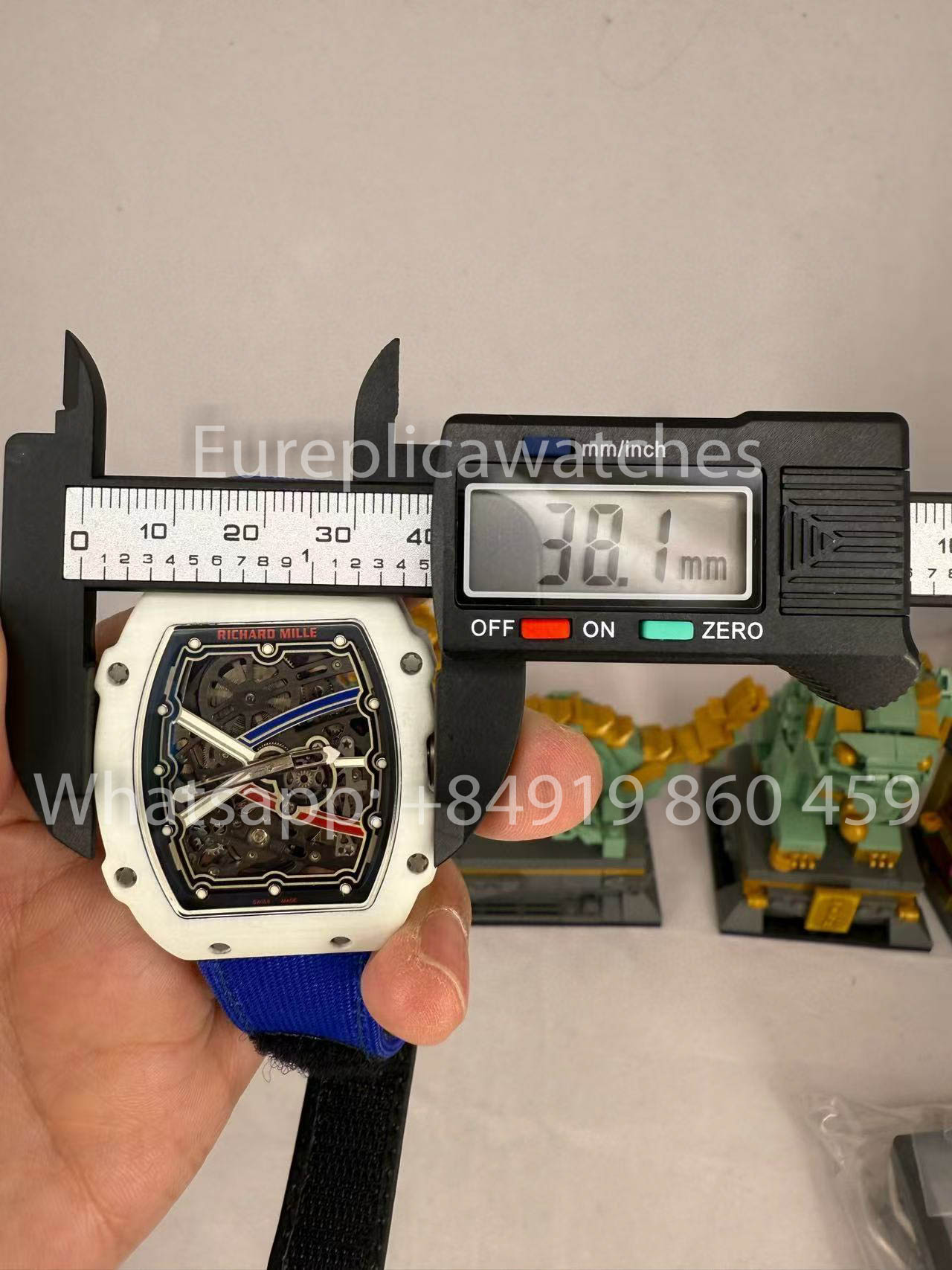replica Richard Mille RM67-02 Alexis Pinturault White Carbon NTPT 1:1 Best Clone V5 Newest Version