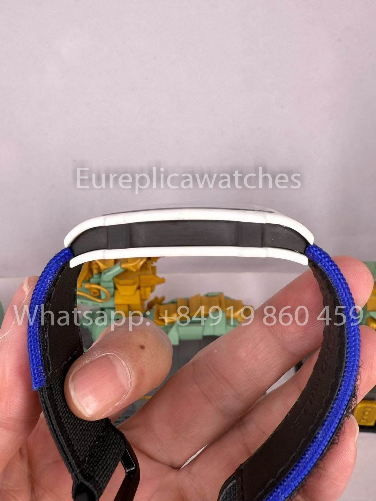 replica Richard Mille RM67-02 Alexis Pinturault White Carbon NTPT 1:1 Best Clone V5 Newest Version