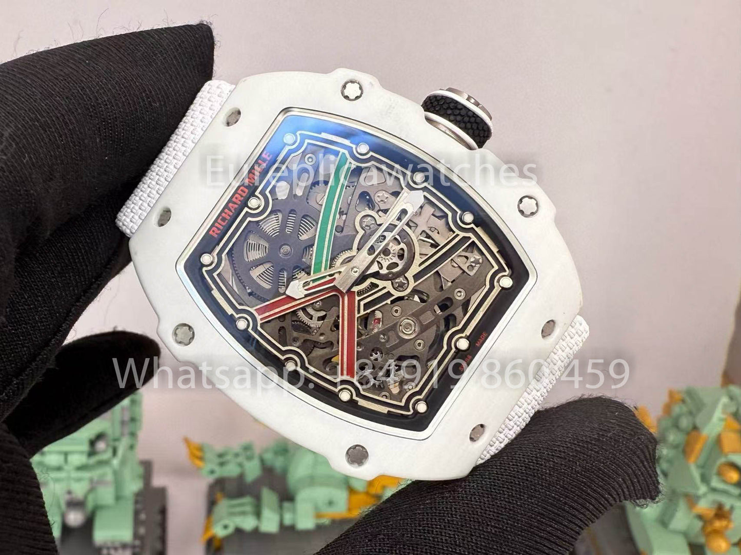 replica Richard Mille RM67-02 United Arab Emirates Carbon NTPT 1:1 Best Clone V5 Newest Version