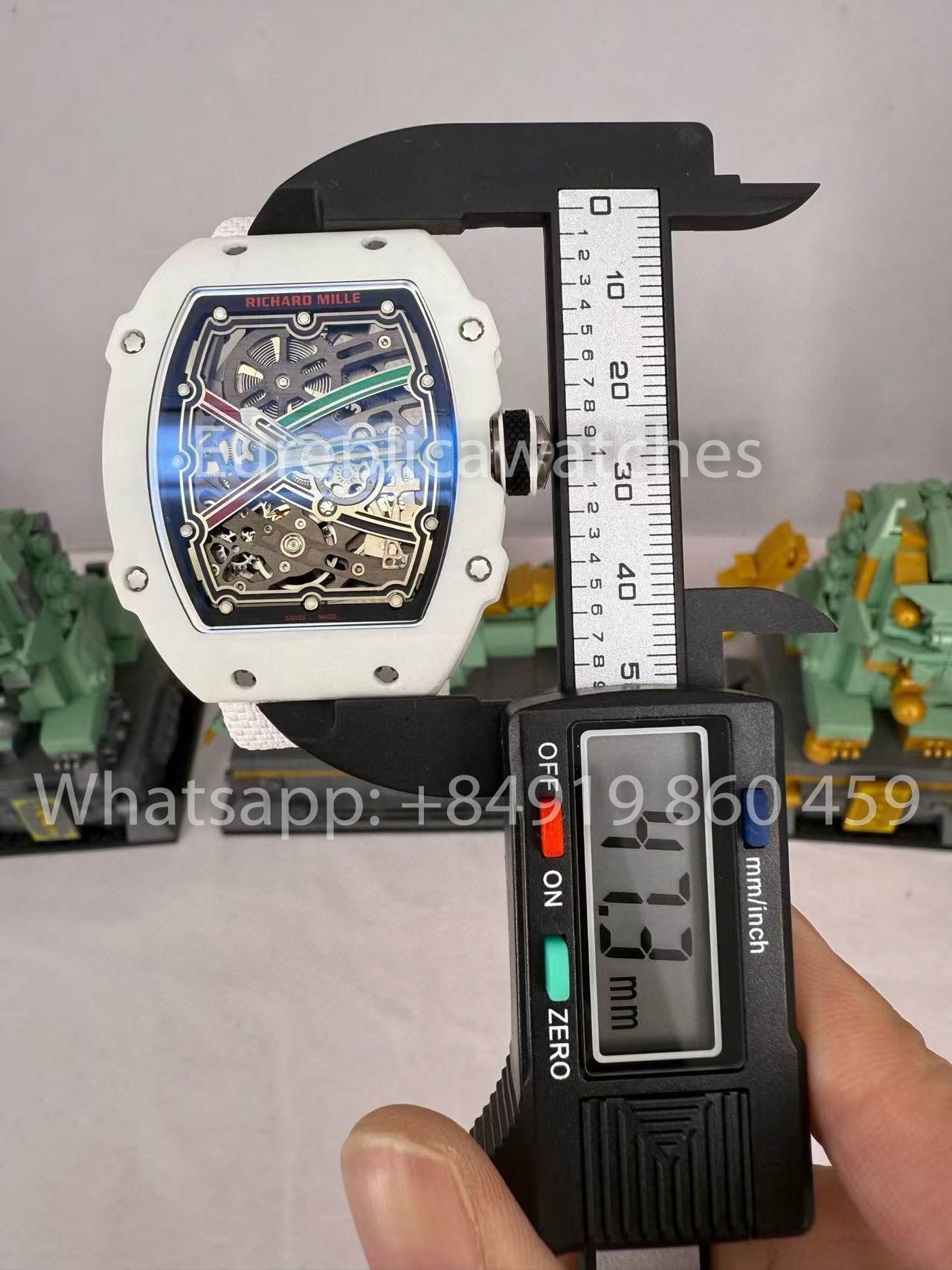 replica Richard Mille RM67-02 United Arab Emirates Carbon NTPT 1:1 Best Clone V5 Newest Version