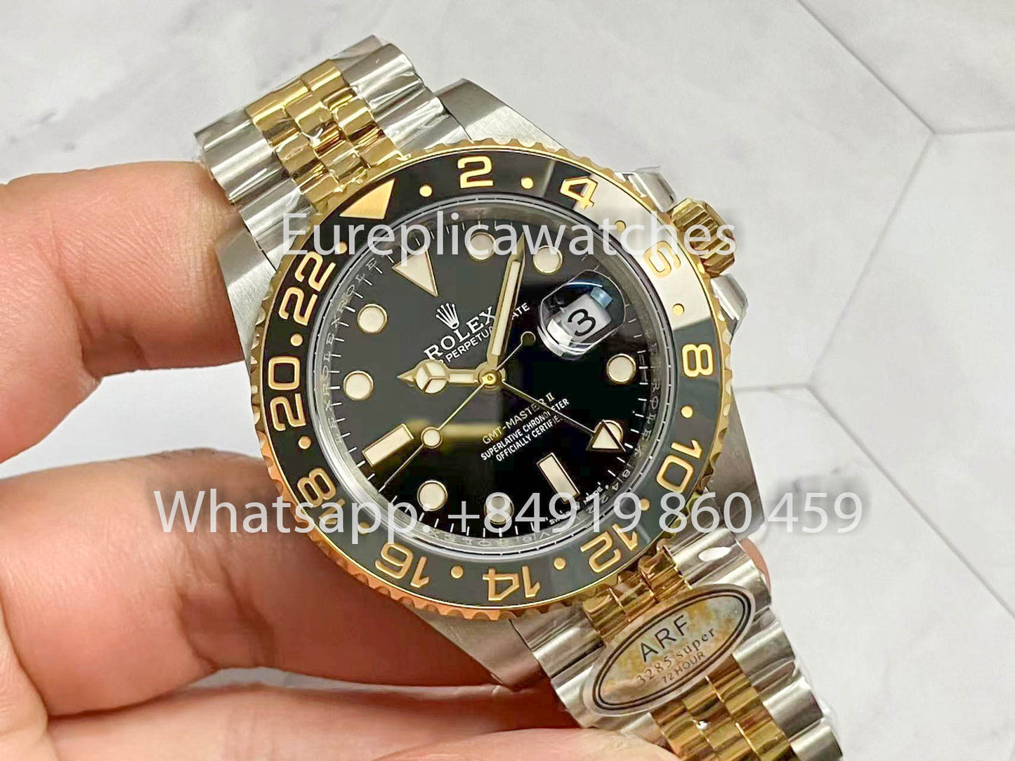 replica Rolex GMT Master II M126713grnr-0001 ARF Fabbrica 1:1 edizione migliore CounterWeight Versione