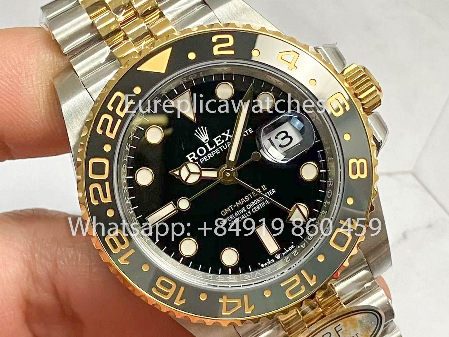replica Rolex GMT Master II M126713grnr-0001 ARF Fabbrica 1:1 edizione migliore CounterWeight Versione