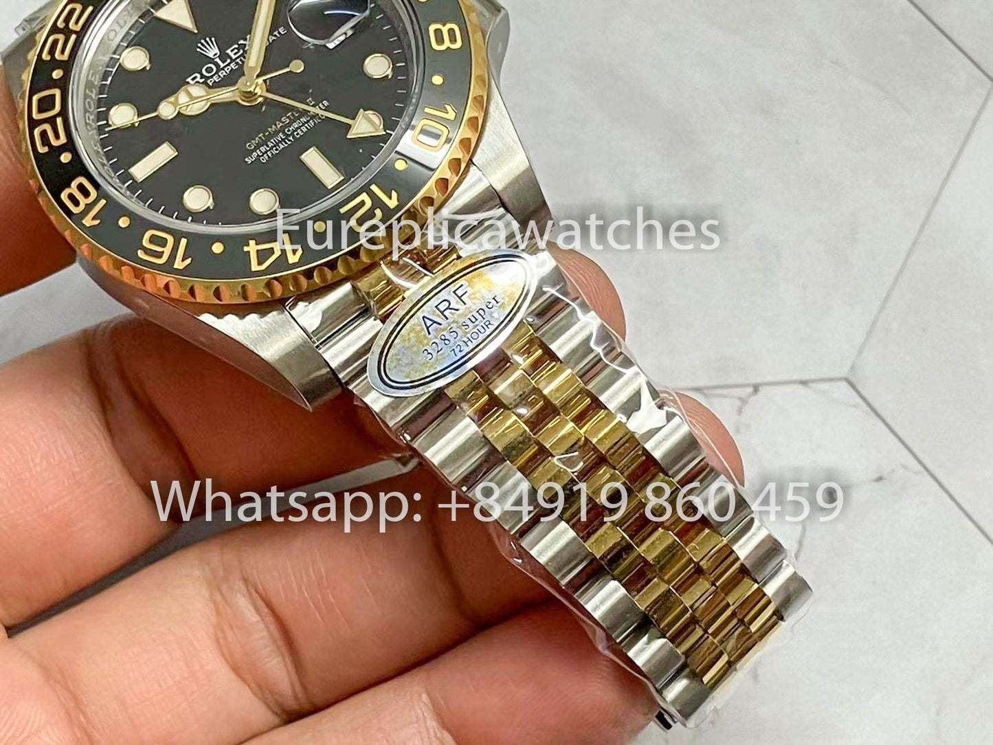 replica Rolex GMT Master II M126713grnr-0001 ARF Fabbrica 1:1 edizione migliore CounterWeight Versione