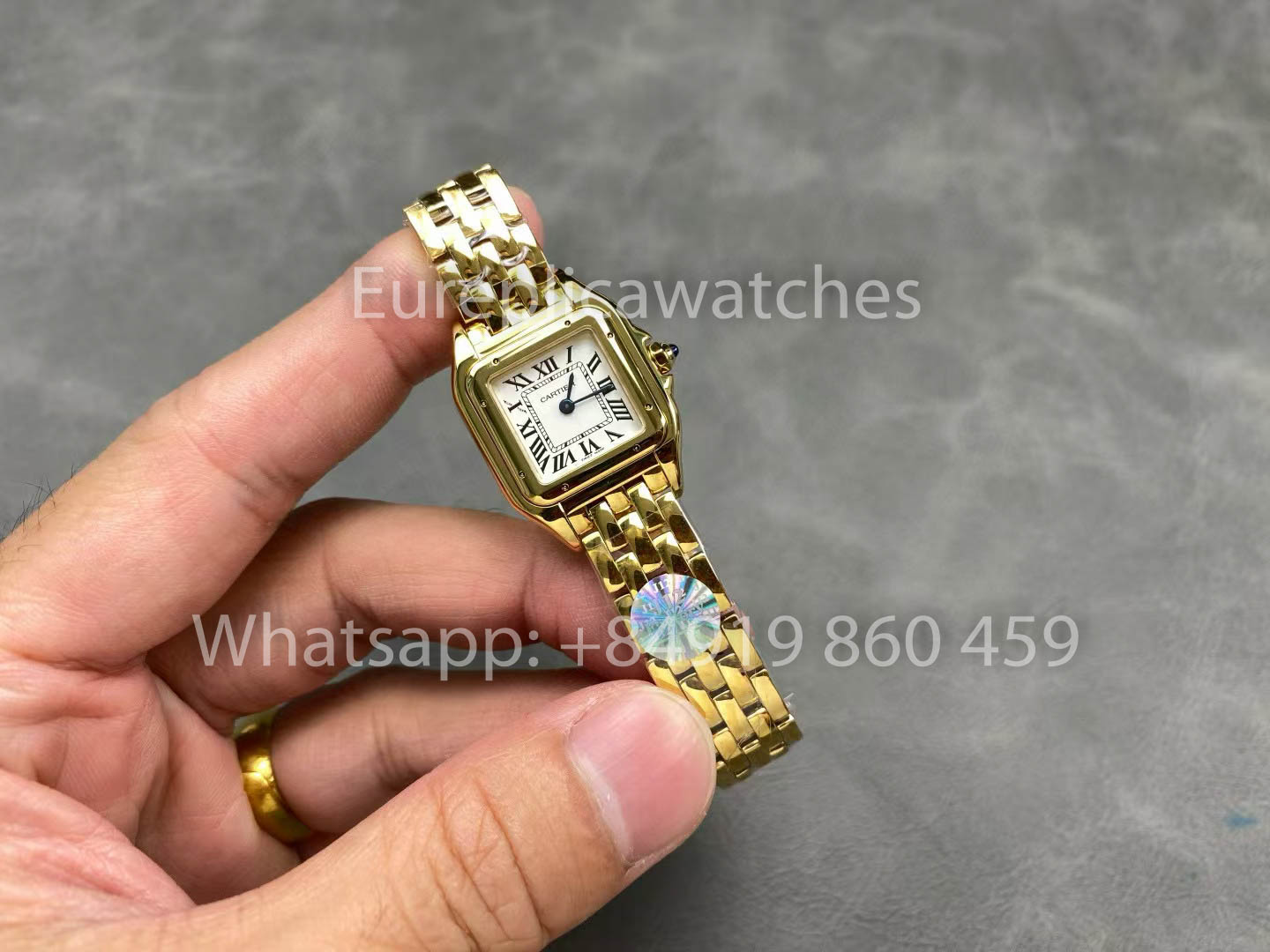 Panthere De Cartier WGPN0009 27MM 1:1 edizione migliore BV Fabbrica quadrante bianco