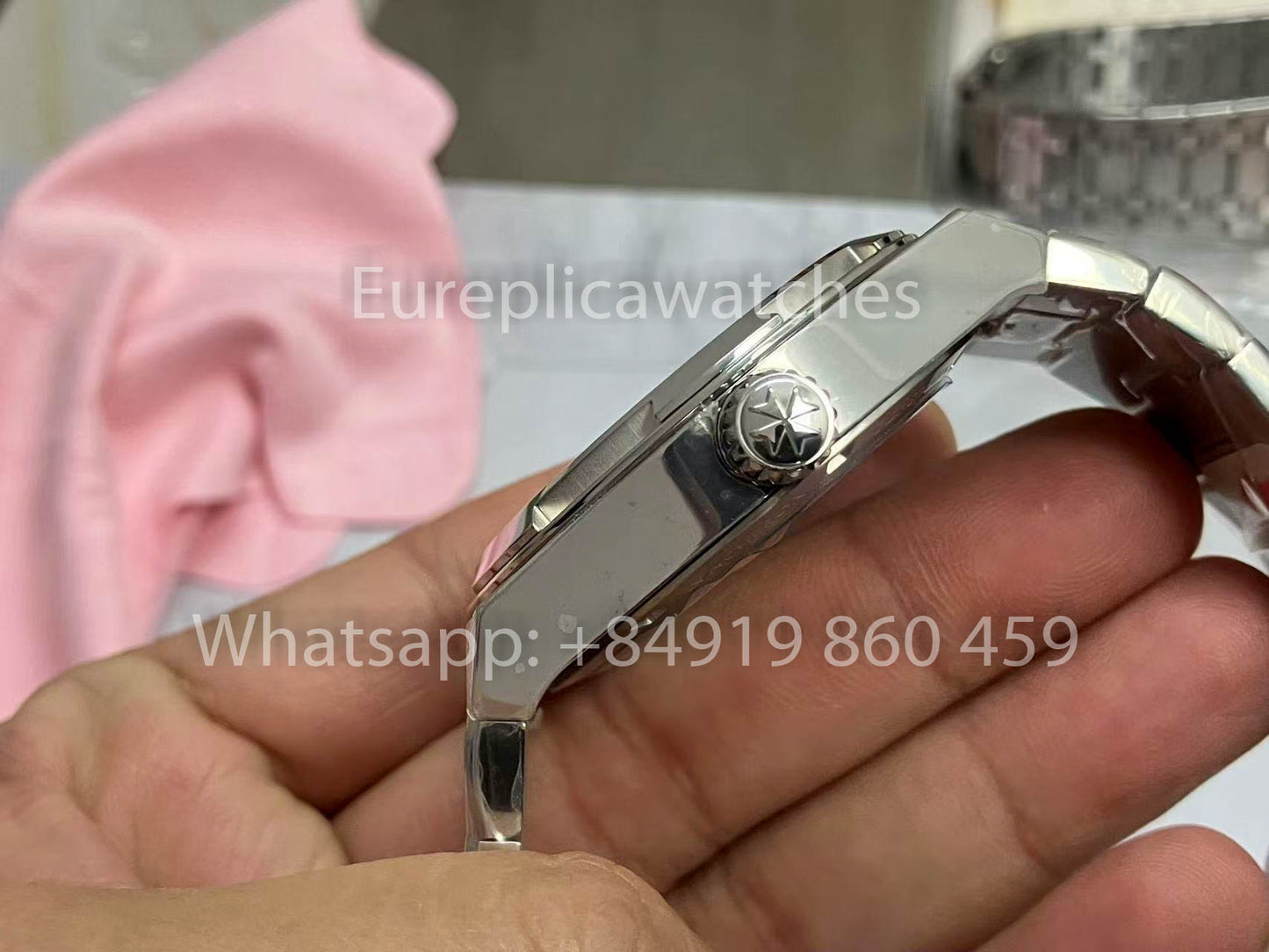 Vacheron Constantin Overseas Tourbillon 6000V/110A-B544 1:1 edizione migliore BBR Fabbrica quadrante blu