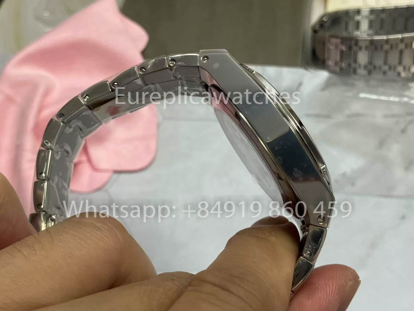 Vacheron Constantin Overseas Tourbillon 6000V/110A-B544 1:1 edizione migliore BBR Fabbrica quadrante blu