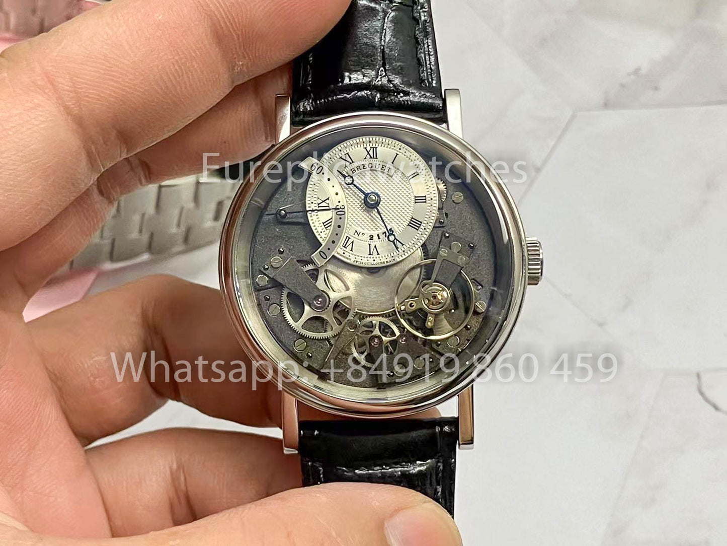 Breguet Tradition 7097 7097BB/G1/9WU 1:1 Best Edition ZF Fabbrica 18k White Gold