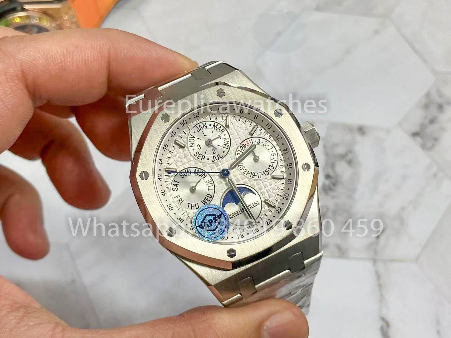 Audemars Piguet Royal Oak 26574ST.OO.1220ST.001 1:1 edizione migliore APS Fabbrica quadrante bianco
