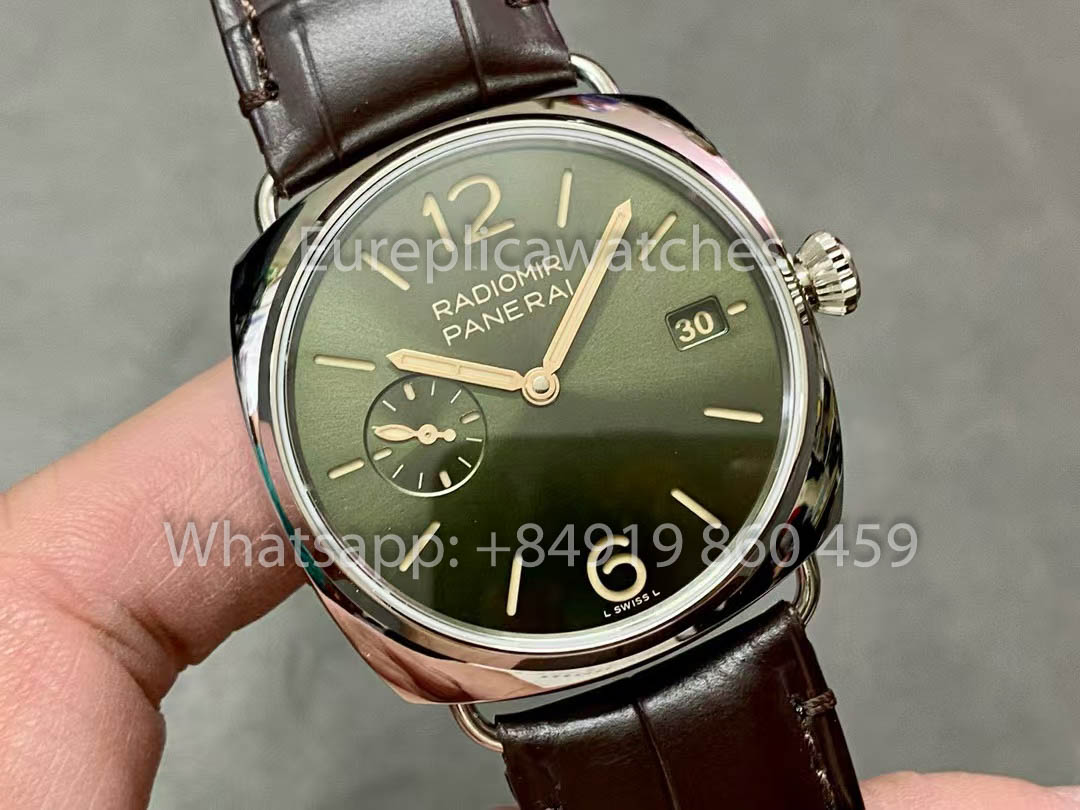 Panerai Luminor PAM1386 PAM 13861:1 versão melhor VS Fábrica quadrante verde