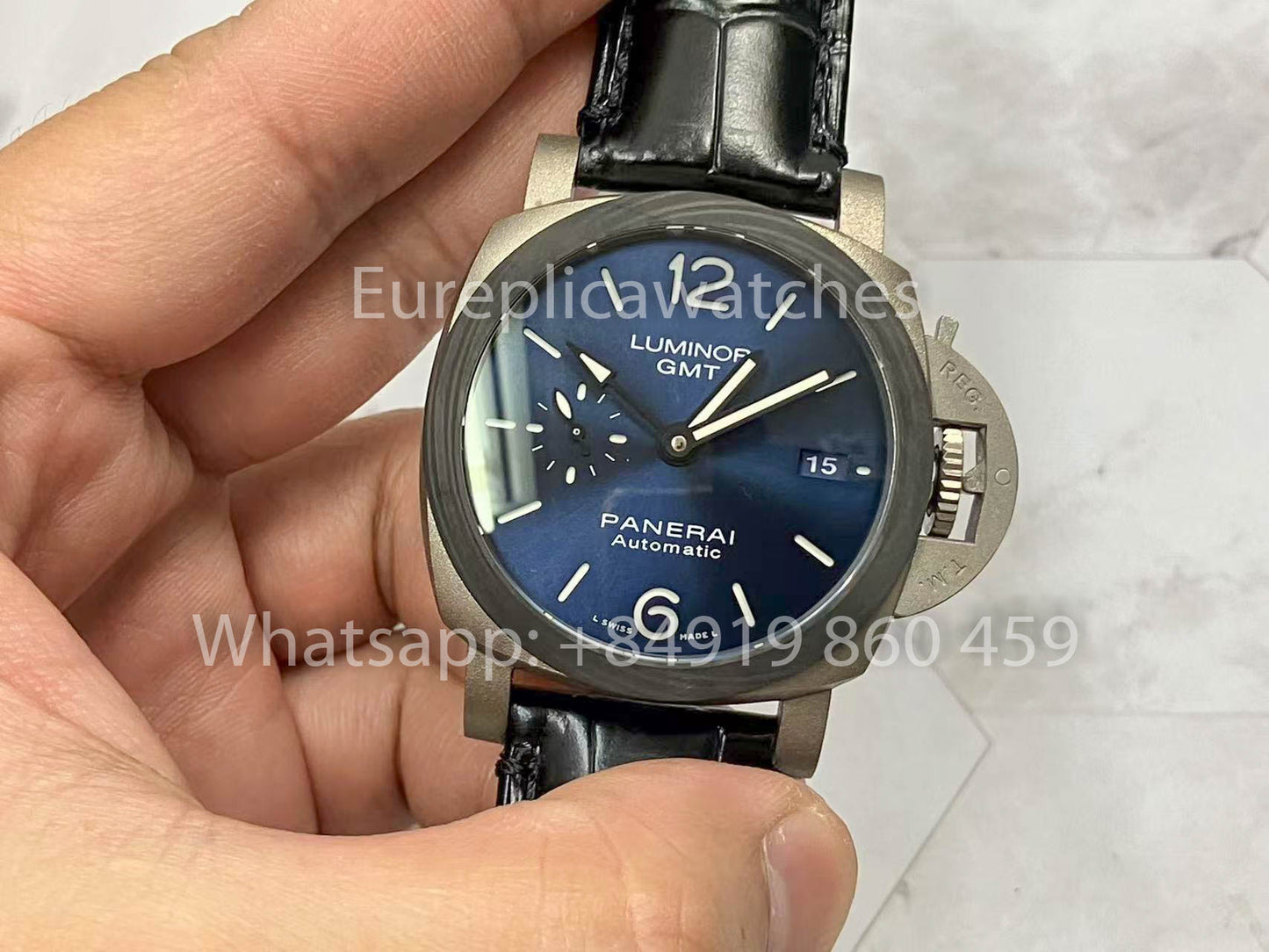 Panerai Luminor PAM01279 1:1 edizione migliore VS Fabbrica quadrante blu