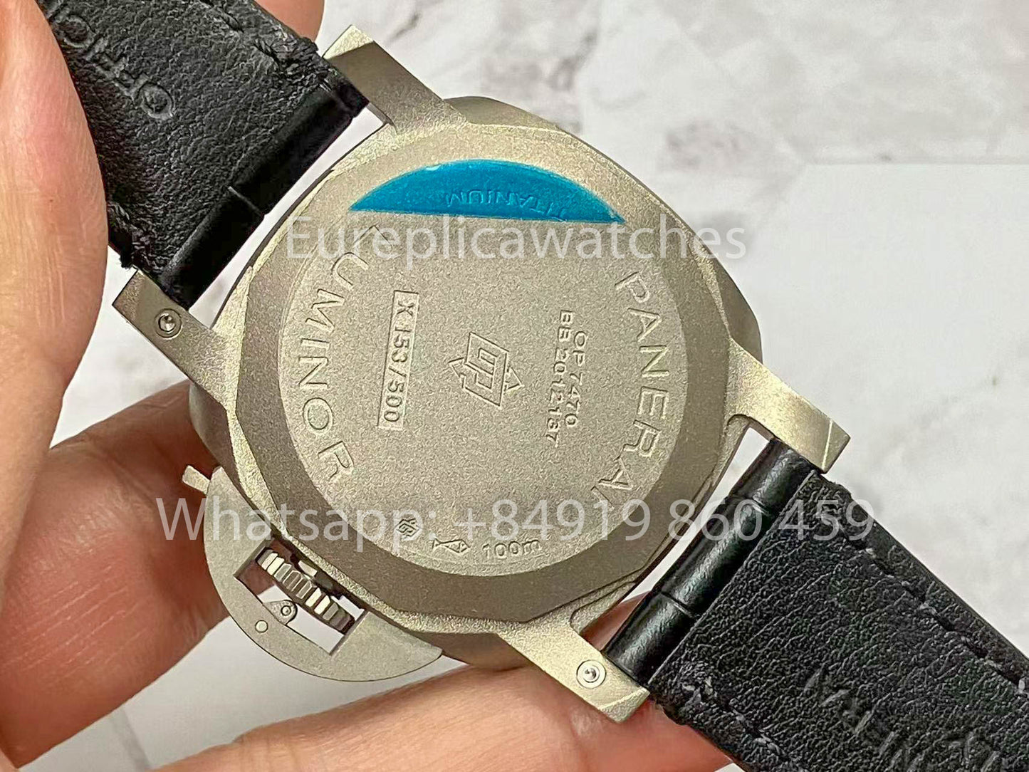 Panerai Luminor PAM01279 1:1 edizione migliore VS Fabbrica quadrante blu
