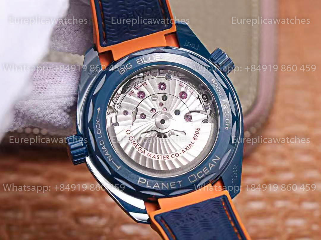 Omega Planet Ocean 600M Co-Axial Master 215.92.46.22.03.001 VS Fabbrica versão melhor 1:1