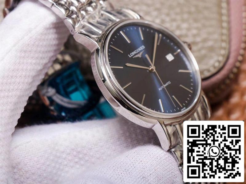 Longines Presence L4.922.4.92.6 1:1 Best Edition RM Factory Blue Dial Swiss ETA2892 US Replica Watch