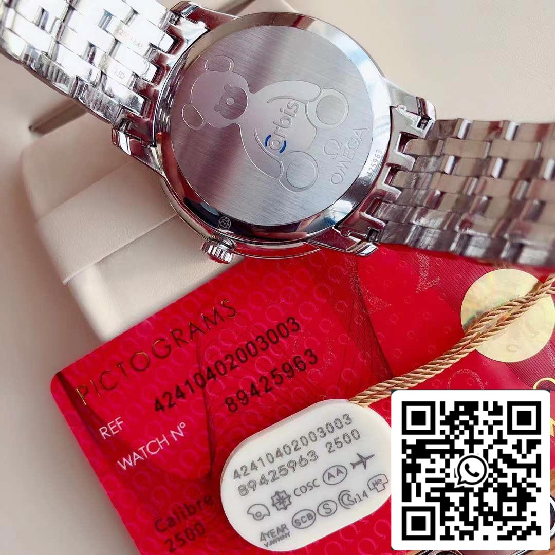 Omega De Ville Prestige Co‑Axial Chronometer 39,5 mm Orbis Edition 424.10.40.20.03.003 - Swiss Original Movement US Replica Watch