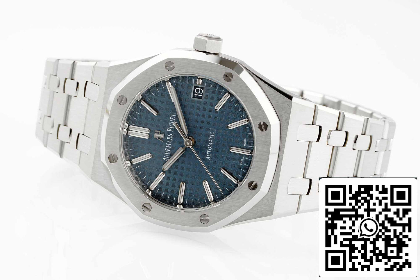 Audemars Piguet Royal Oak 15450ST.OO.1256ST.03 1:1 edizione migliore APS Fabbrica V3 quadrante blu