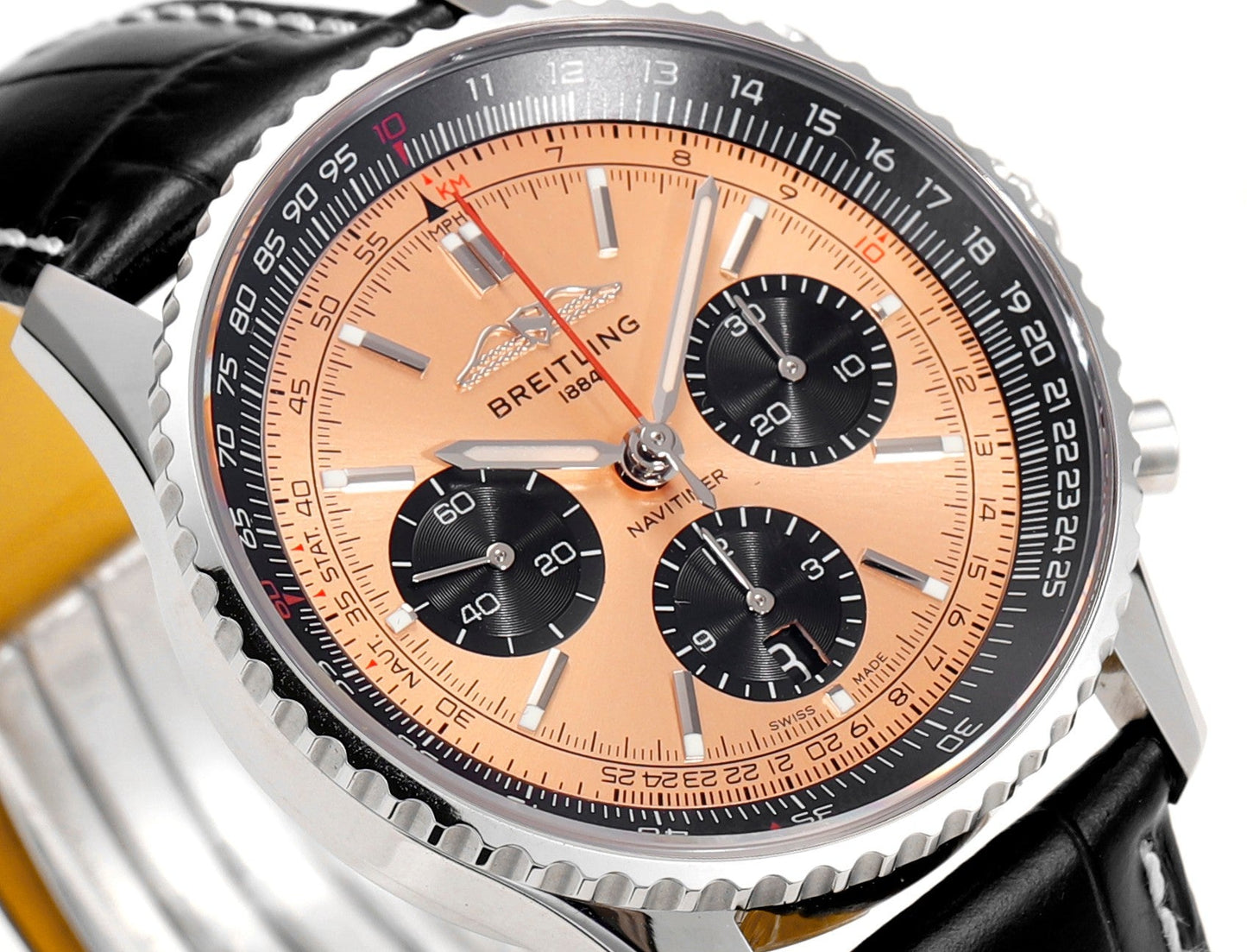 Breitling Navitimer B01 cronógrafo AB0138241K1P1 43mm 1:1 edición mejorada BLS Fabrica