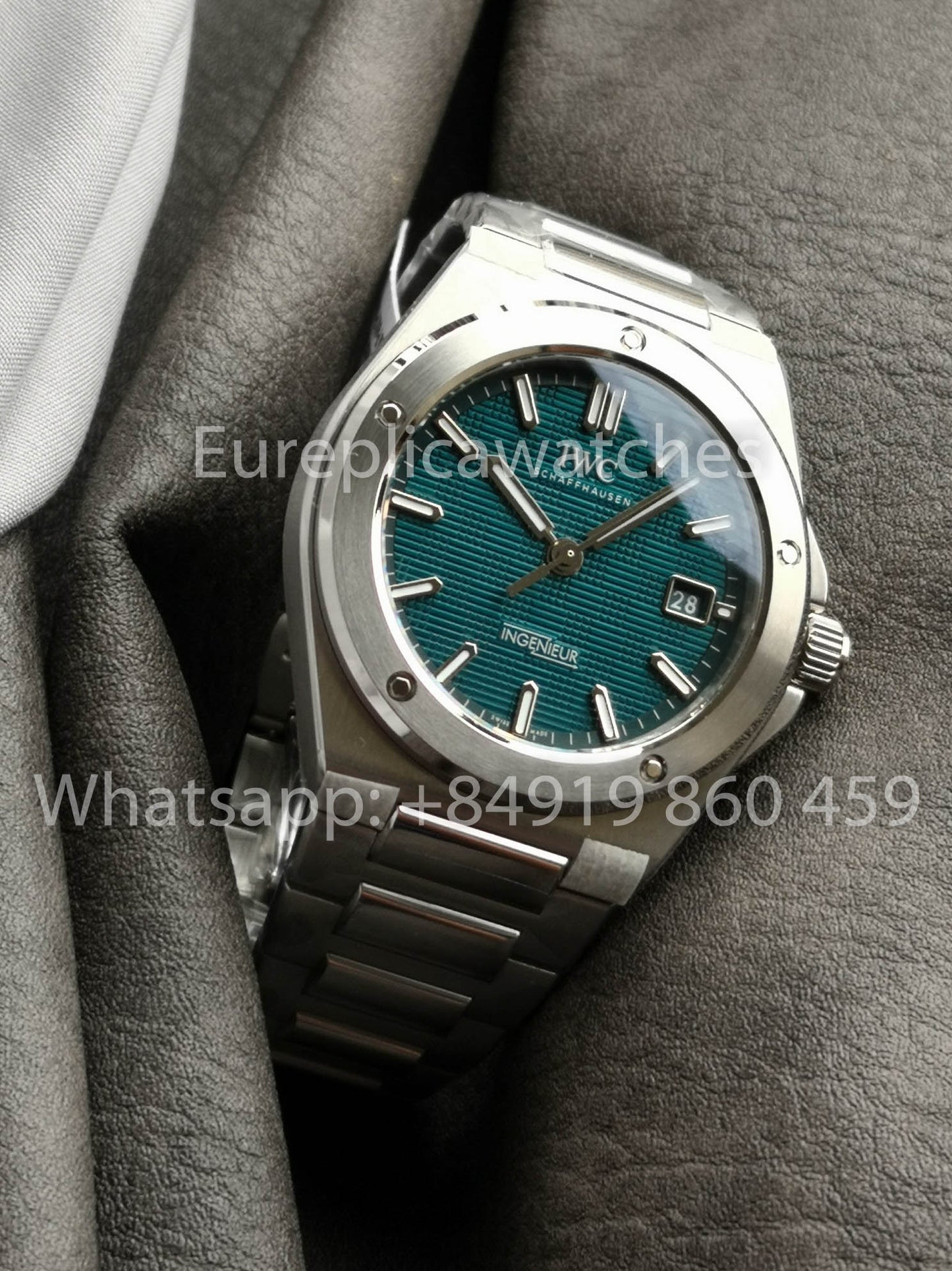 IWC Ingenieur Automatic IW328903 Watch 40mm 1:1 Best Clone V7 Fabbrica Green Dial