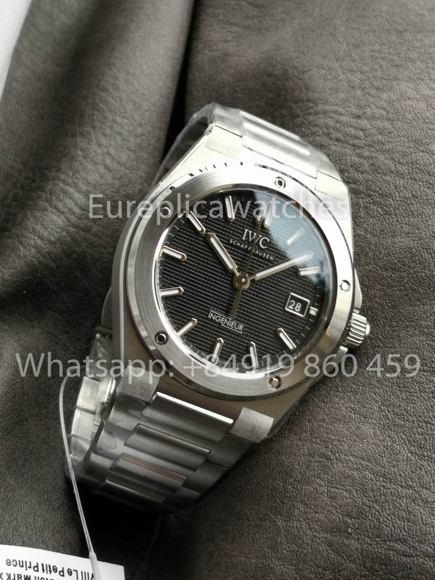 IWC Ingenieur Automatic IW328901 Watch 40mm 1:1 Best Clone V7 Fabbrica Black Dial
