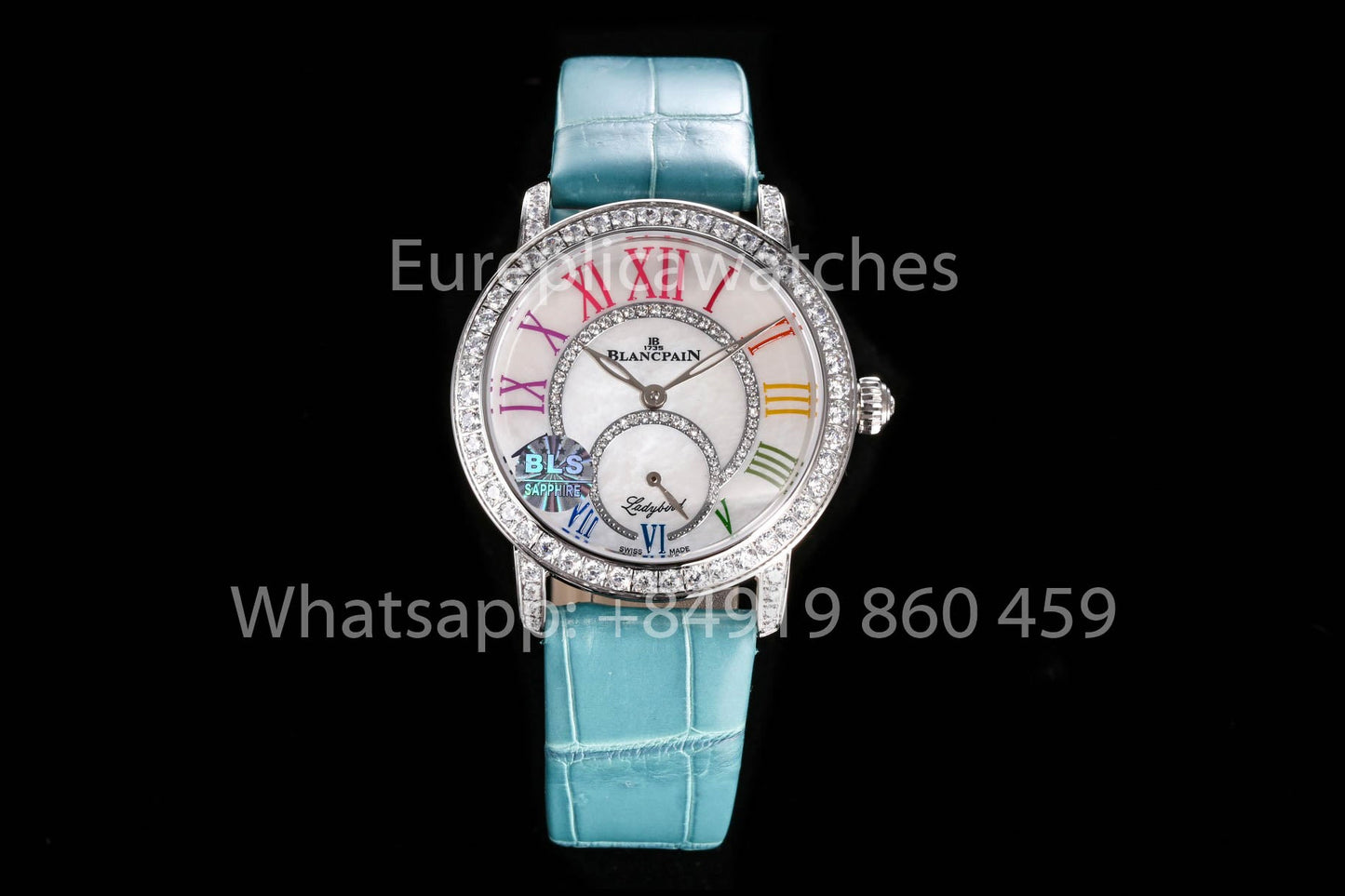 BLANCPAIN LADYBIRD COLORS PHASES DE LUNA BLS Fabbrica 1:1 Best Clone