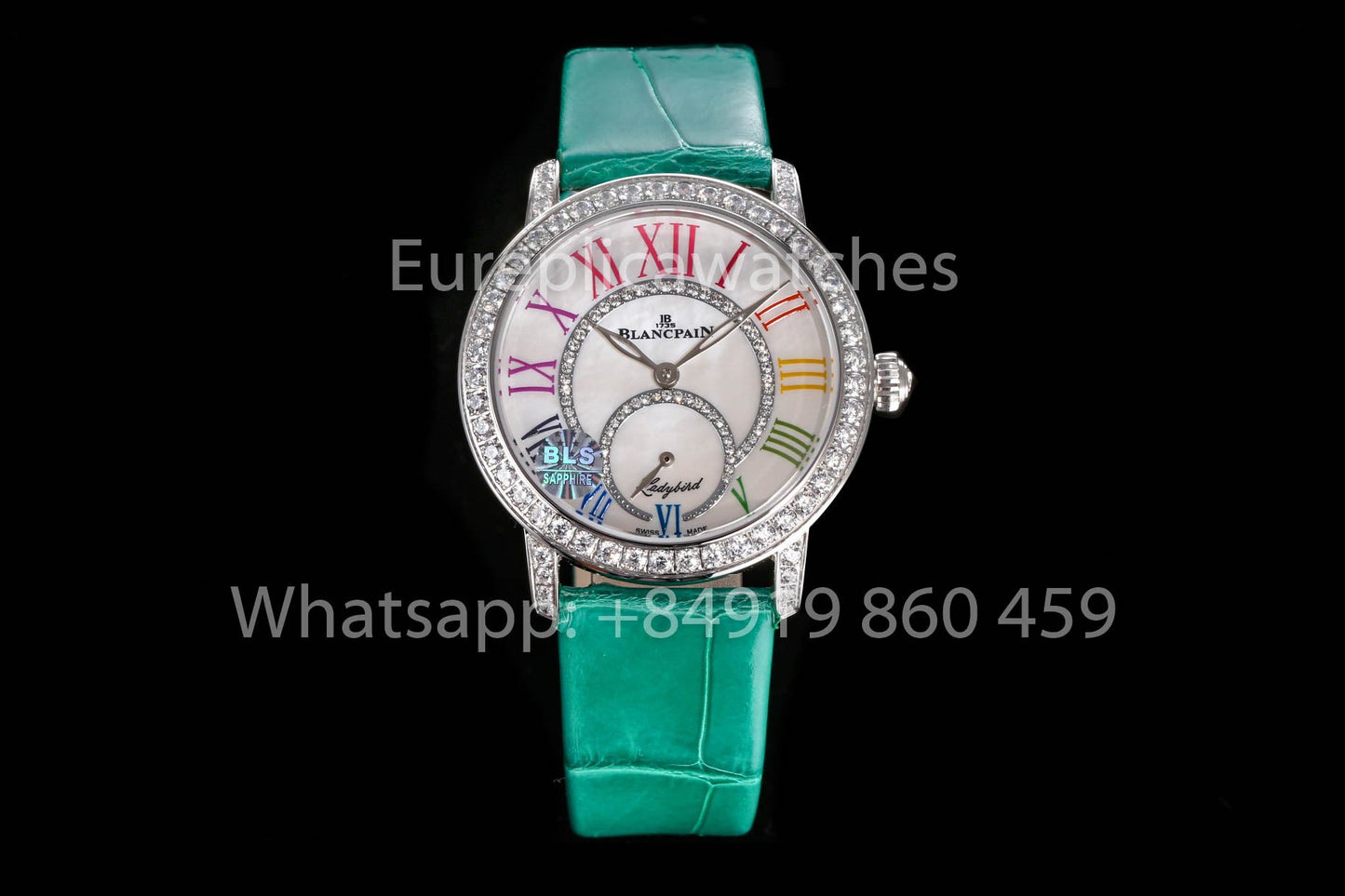 BLANCPAIN LADYBIRD COLORS PHASES DE LUNA BLS Fabbrica 1:1 Best Clone