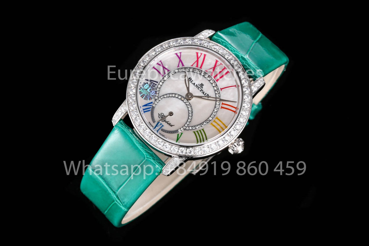 BLANCPAIN LADYBIRD COLORS PHASES DE LUNA BLS Fabbrica 1:1 Best Clone