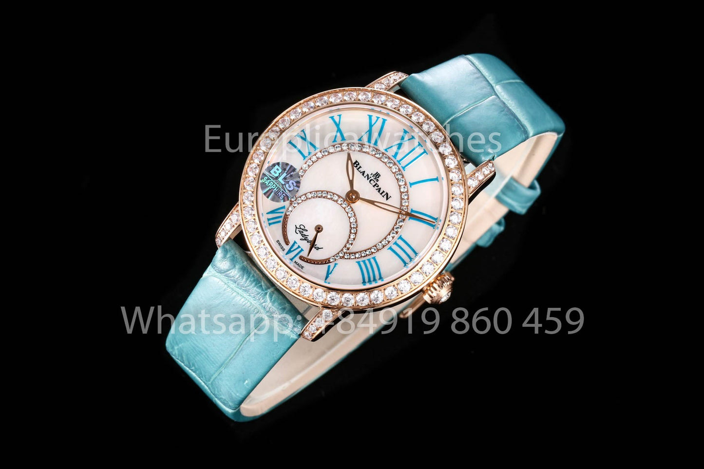 BLANCPAIN LADYBIRD Cores 3661B 1954 55B BLS Fabrica 1:1 Melhor Clone
