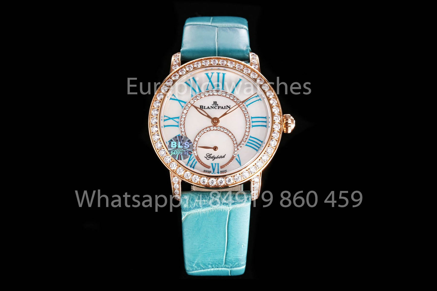 BLANCPAIN LADYBIRD Cores 3661B 1954 55B BLS Fabrica 1:1 Melhor Clone