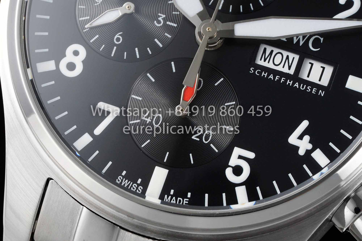 Relógio de piloto IWC Performance cronógrafo 41 Amg IW377710 BLS Fabricado 1:1 Melhor clone
