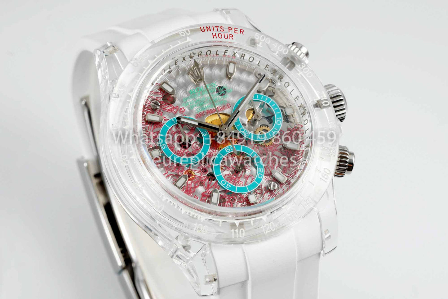 AET REMOULD Rolex Daytona "XMAS" Saphire 1:1 Mejor clon N6F Fabbrica