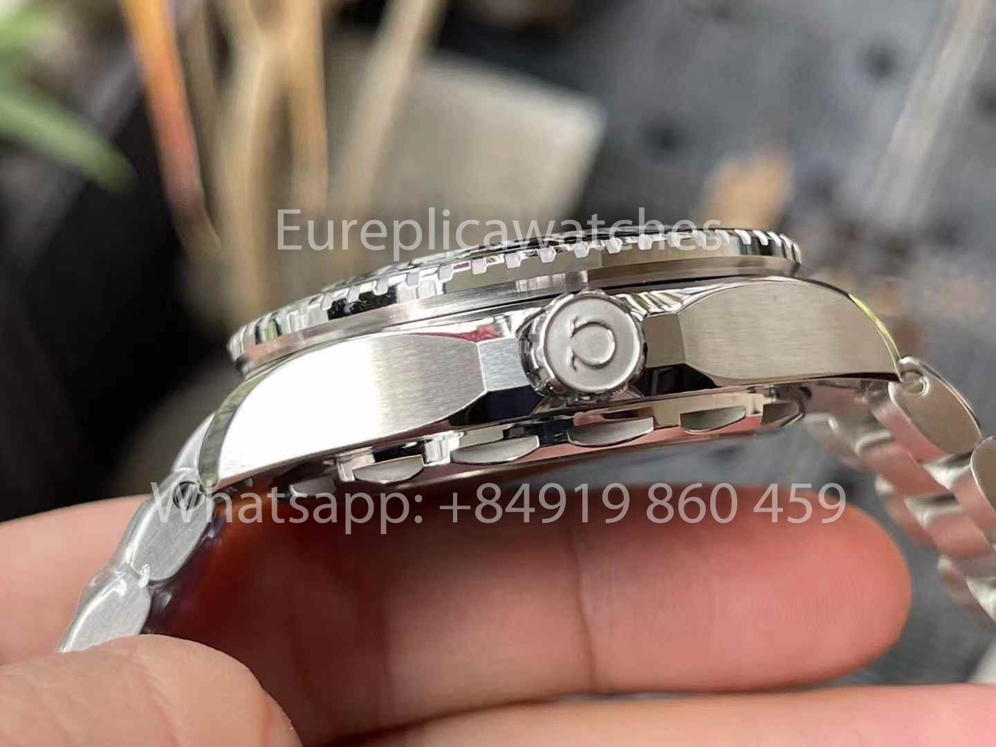OMEGA Seamaster 6000M 215.30.46.21.03.001 Ultra Deep 1:1 Best Clone VR Fabbrica VRF Blue Dial