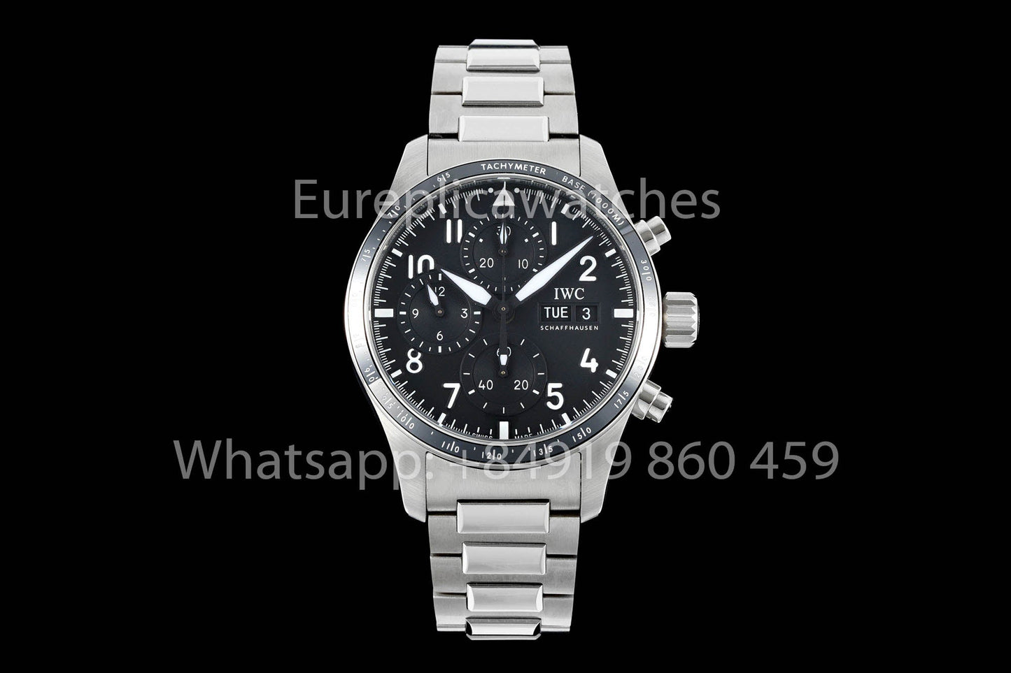 IWC Pilot'S Mercedes-AMG Petronas Formula One™ Team BLS Fabbrica 1:1 Best Clone Argento cinturino